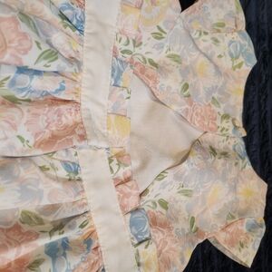 Tahari Floral Dress with Pastel Hues